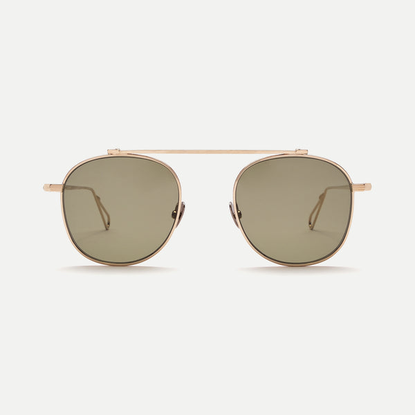 AHLEM – Belleville – Unisex Luxury Sunglasses – 22k Gold