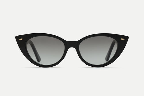 AHLEM Women\'s Black Cat-Eye Sunglasses - Black AHLEM | Sunglasses | Limited Edition: Grâce main image 3